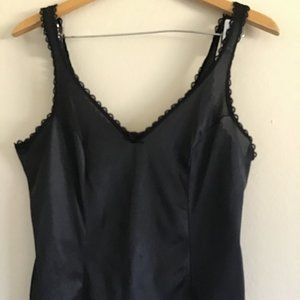 Lingerie Satin Lace Tank Cami